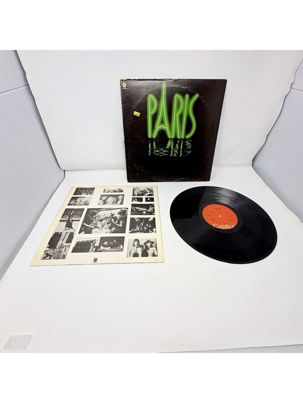 1976 Paris Self Titled LP Capitol Records
